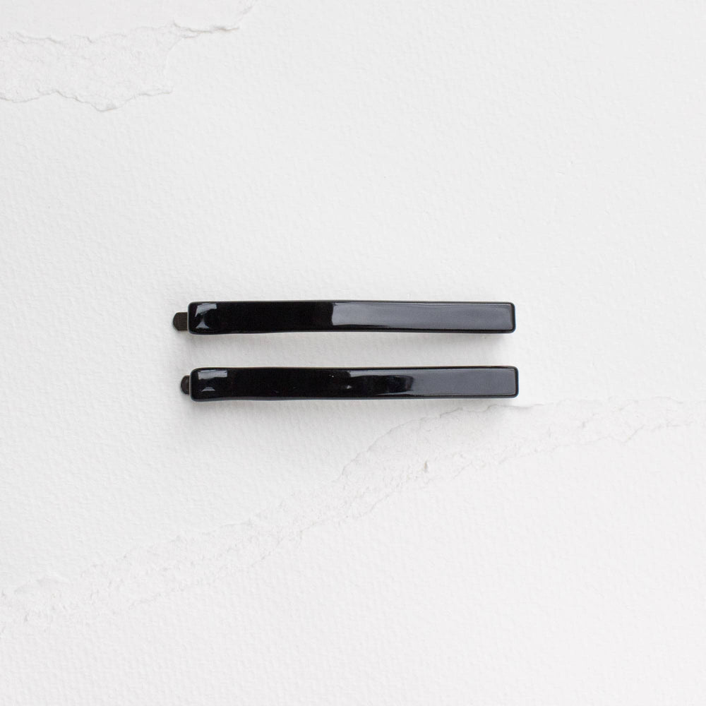 Eco Simple Hair Bobby Pin Set: Amber Mix