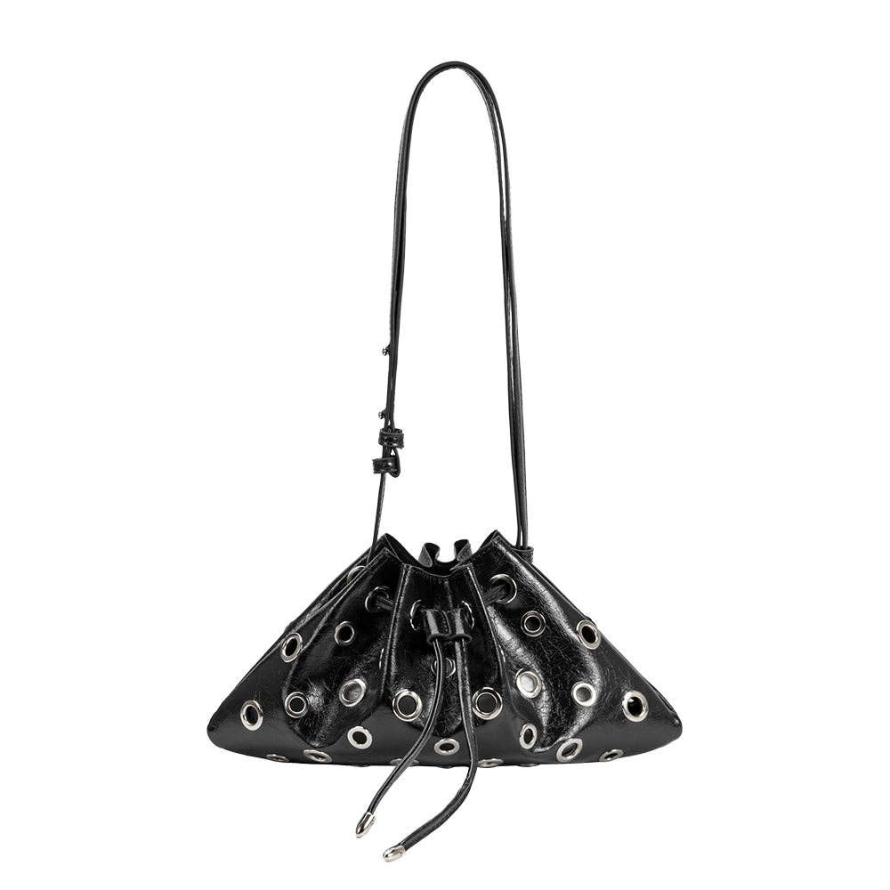 Paloma Black Vegan Shoulder Bag Pre-Order 9/30