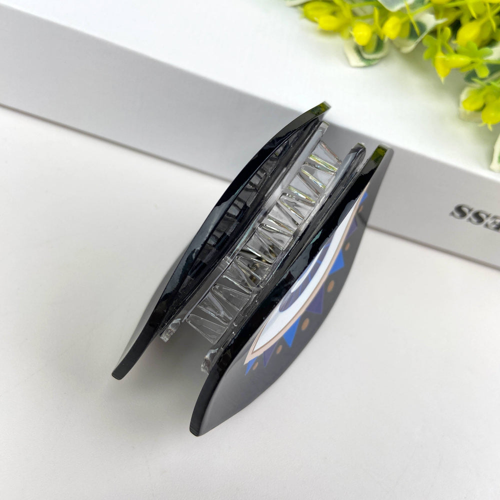 Dark Demon Eye Hair Claw Clip