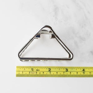 Metal Triangle Hair Clip