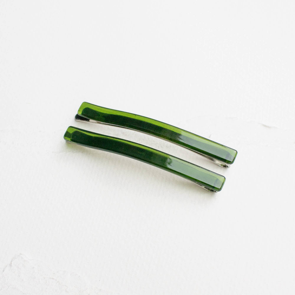 Eco Simple Hair Bobby Pin Set: Amber Mix
