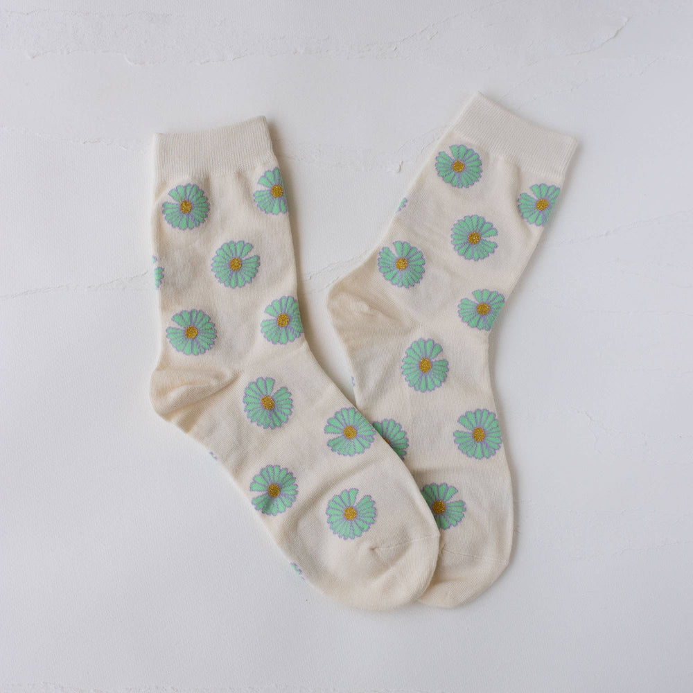 Women's Vivid Daisy Socks