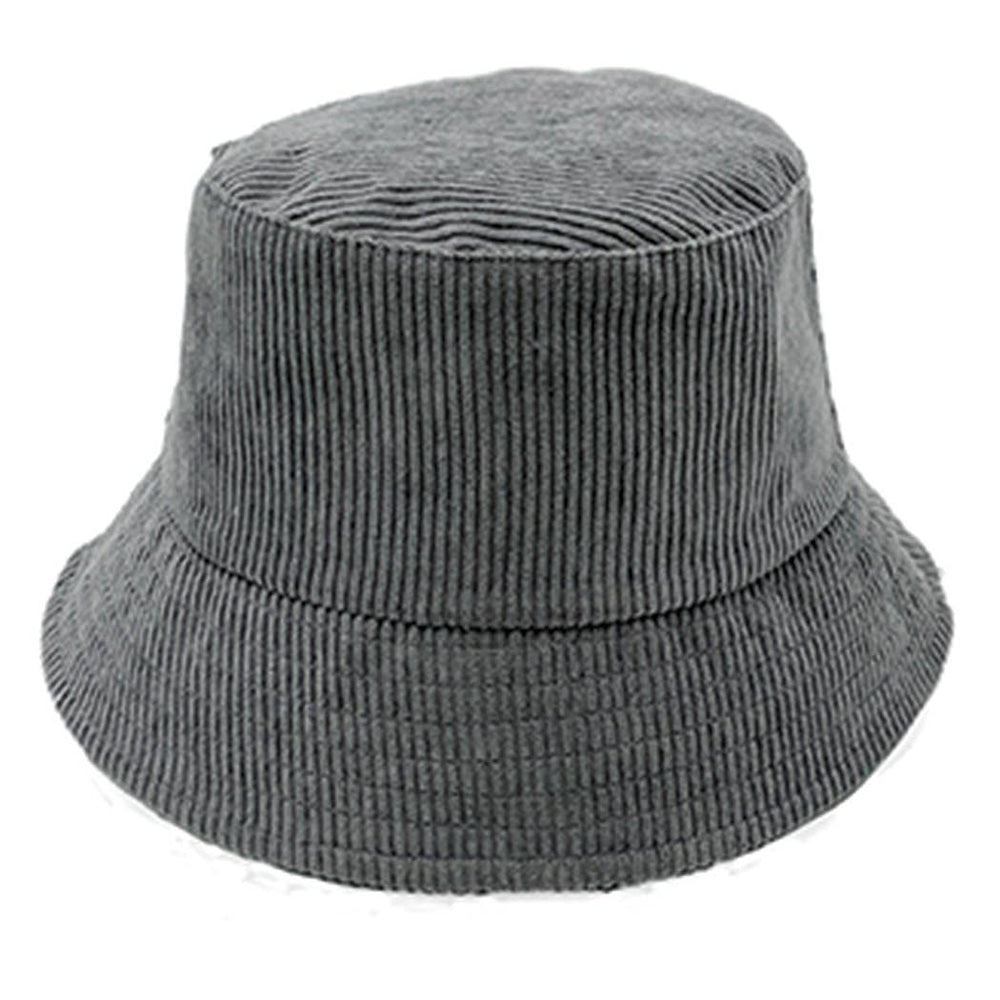 Thin Corduroy Bucket Hat: ONE SIZE / CAM