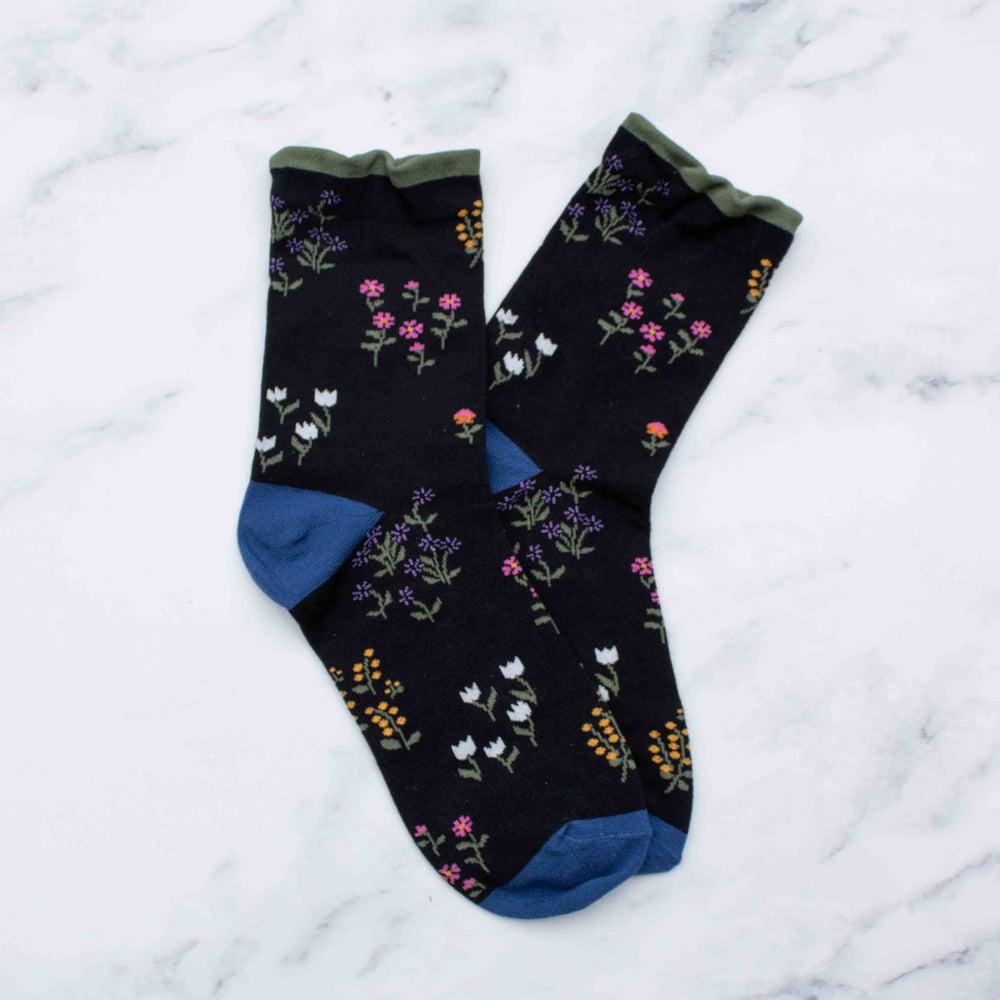 Women's Penelope Floral Casual Socks